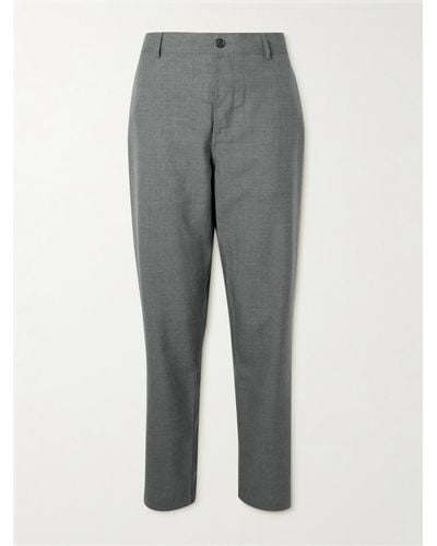 Universal Works Military Straight-leg Twill Trousers - Grey