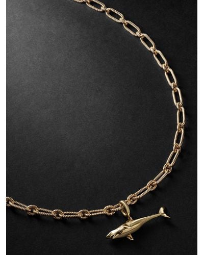 Lauren Rubinski Gold Diamond Pendant Necklace - Black