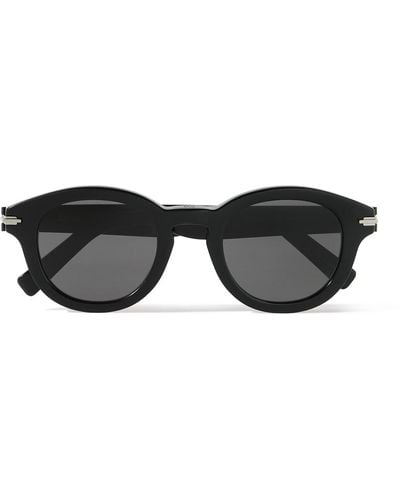 Dior Diorblacksuit R5i Round-frame Acetate Sunglasses