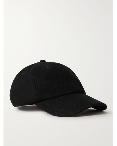 NN07 Dad 9120 Wool-blend Baseball Cap - Black