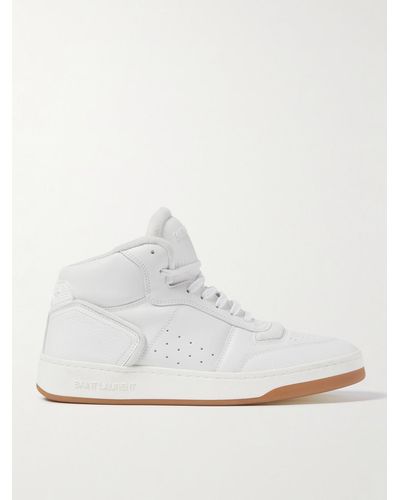 Saint Laurent High-top Trainers - White