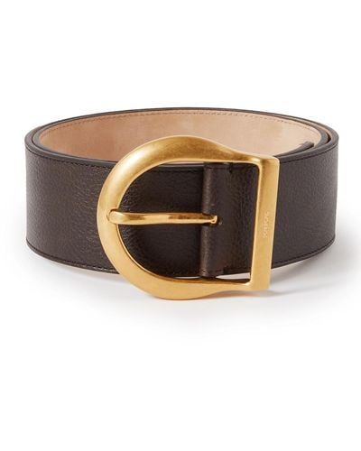 Tom Ford Full-grain Leather Belt - Brown