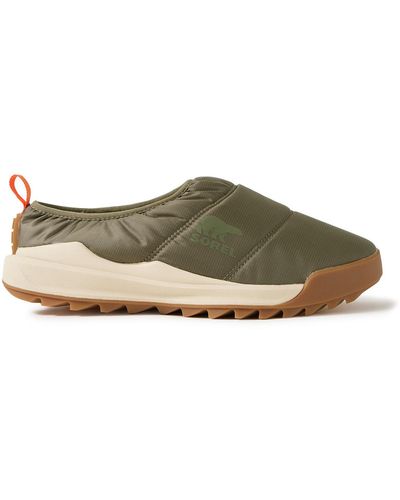 Sorel Onatm Rmx Ripstop Slip-on Sneakers - Green