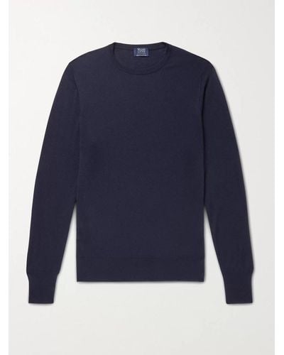 William Lockie Cashmere Sweater - Blue