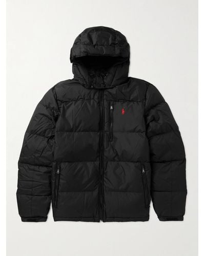 Polo Ralph Lauren Hooded Down Jacket - Black
