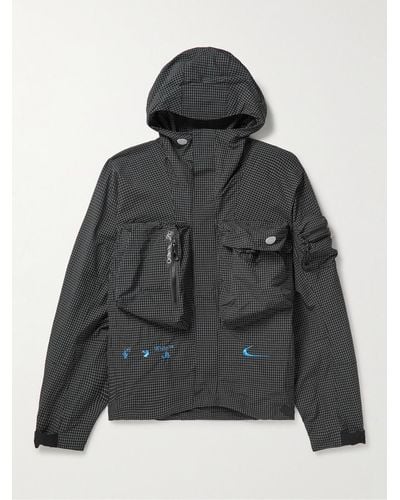 Off white clearance parka nike