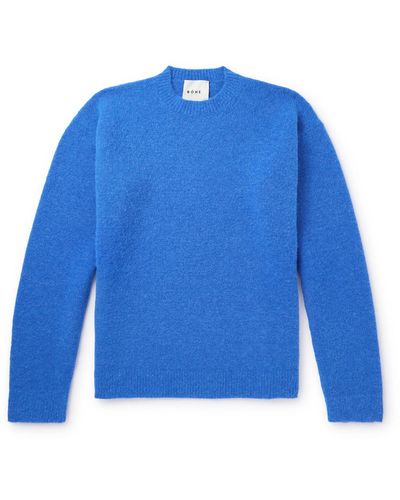 Rohe Stretch-knit Sweater - Blue