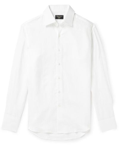 Emma Willis Linen Shirt - White