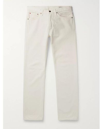Orslow 107 Slim-fit Denim Jeans - White