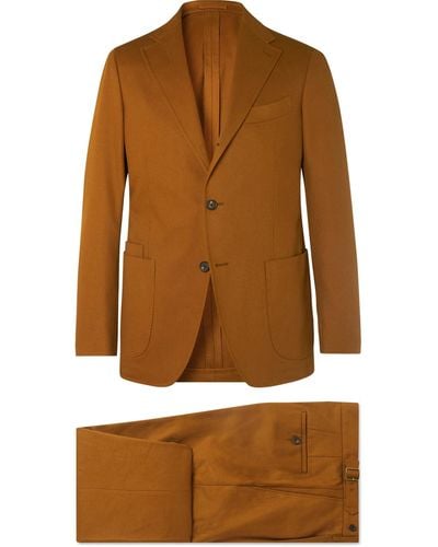 Aimé Leon Dore Drake's Brown Cavalry Cotton-twill Suit