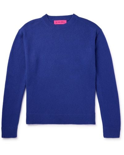 The Elder Statesman Cashmere Sweater - Blue