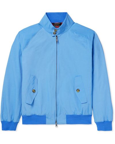 Baracuta G9 Shell Harrington Jacket - Blue