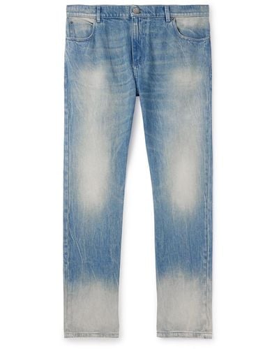 Balmain Straight-leg Jeans - Blue