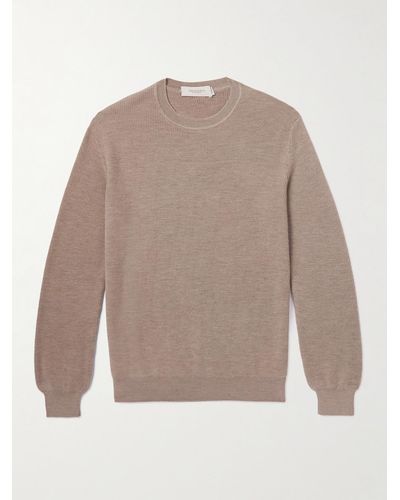 Agnona Cashmere Sweater - Natural