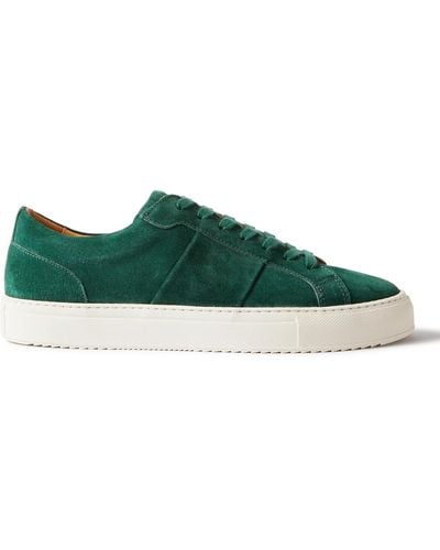 MR P. Alec Regenerated Suede By Evolo® Sneakers - Green