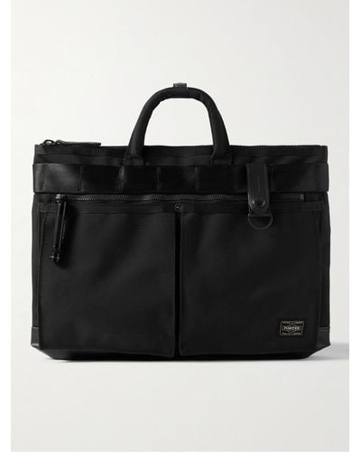 Porter-Yoshida and Co Heat Nylon Briefcase - Black