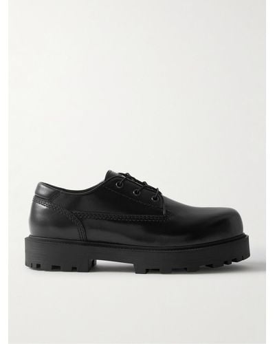 Givenchy Storm Leather Derby Shoes - Black