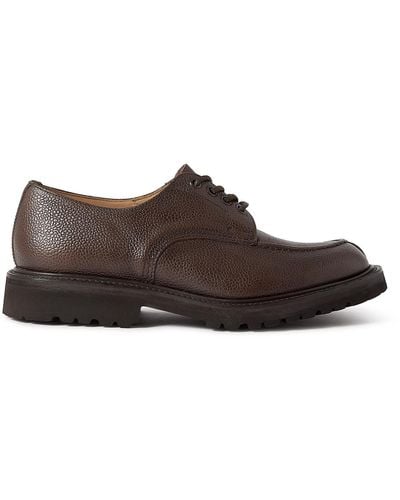 Tricker's Kilsby Full-grain Leather Oxford Shoes - Brown