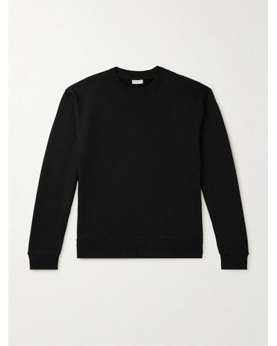 Dries Van Noten Sweatshirt aus Baumwoll-Jersey - Schwarz