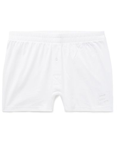 Entireworld Slim-fit Organic Cotton-jersey Boxer Shorts - White