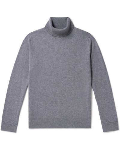 MR P. Cashmere Rollneck Sweater - Gray