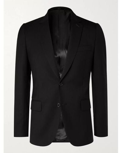 Paul Smith Soho Slim-fit Wool-twill Suit Jacket - Black
