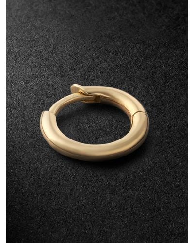 Spinelli Kilcollin Mini Gold Single Hoop Earring - Black