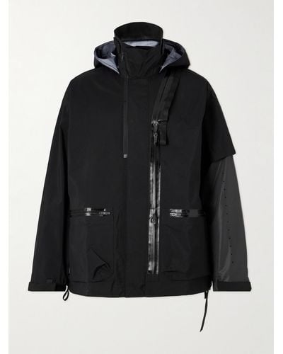 ACRONYM Convertible 3l Gore-tex® Pro Hooded Jacket - Black