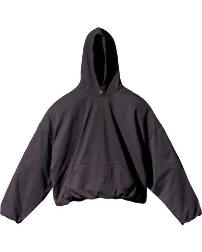 Yeezy Gap Padded Cotton-jersey Hoodie - Black
