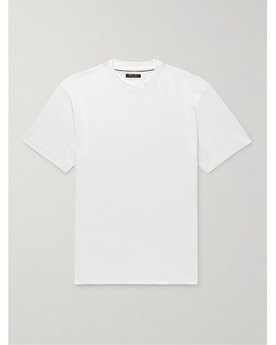 Loro Piana Cotton-jersey T-shirt - White