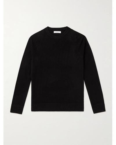 MR P. Pullover in misto lana e cashmere - Nero