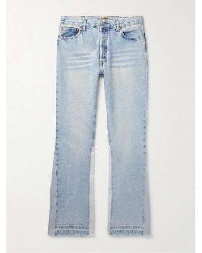 GALLERY DEPT. 90210 La Flare Flared Panelled Jeans - Blue