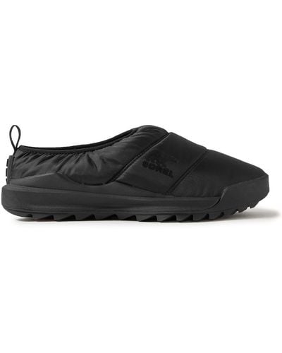 Sorel Onatm Rmx Ripstop Slip-on Sneakers - Black