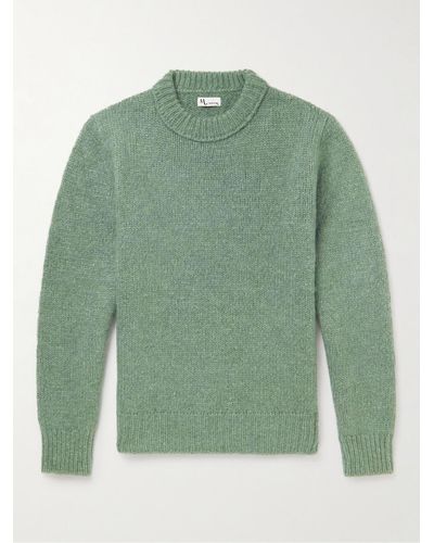 Doppiaa Aappio Alpaca-blend Sweater - Green