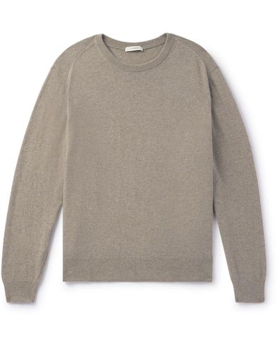 Lemaire Wool-blend Sweater - Gray