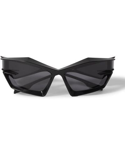 Givenchy Gv Cut Acetate Sunglasses - Black