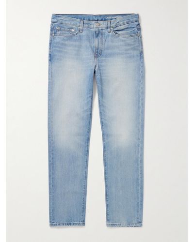 Outerknown Drifter Straight-leg Organic Jeans - Blue