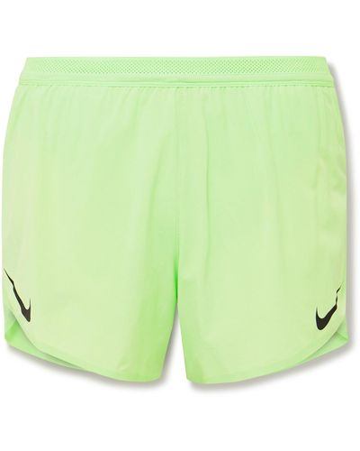 Nike Aeroswift Slim-fit Dri-fit Adv Shorts - Green
