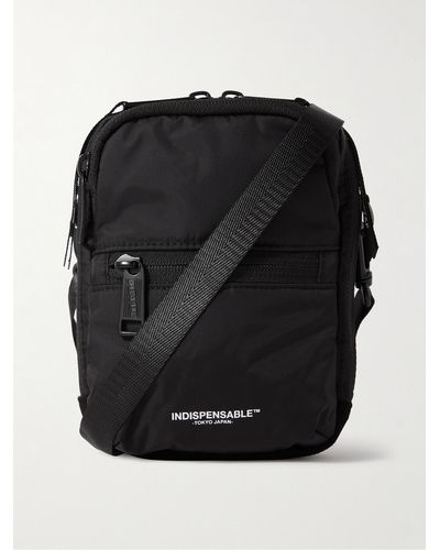 Indispensable Logo-print Econyl® Messenger Bag - Black