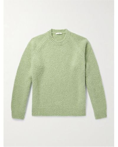 The Row Bruno Cashmere Jumper - Green