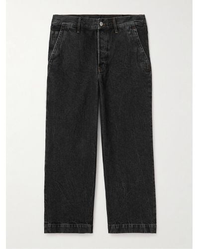 Dries Van Noten Wide-leg Jeans - Black