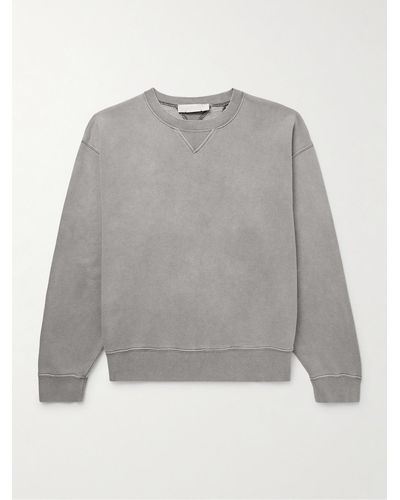 Our Legacy Perfect Cotton-jersey Sweatshirt - Grey