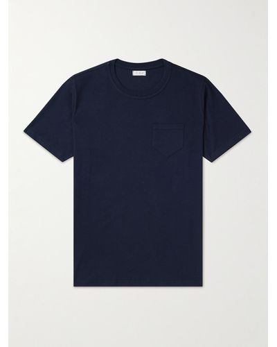De Petrillo Cotton-jersey T-shirt - Blue