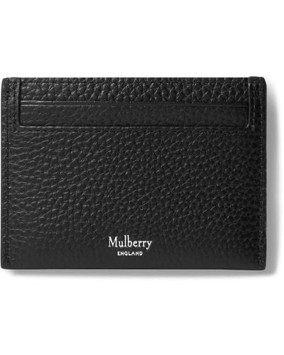 Mulberry Full-grain Leather Cardholder - Black