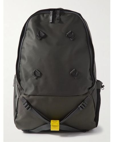 Porter-Yoshida and Co Potr Ride Webbing-trimmed Shell Backpack - Black