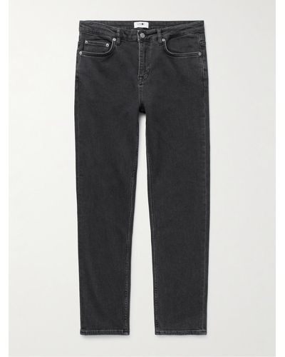 NN07 Johnny 1862 Slim-fit Straight-leg Jeans - Grey