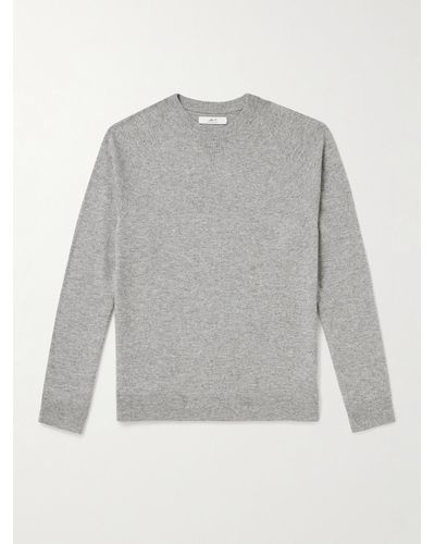 MR P. Pullover in misto lana e cashmere - Grigio