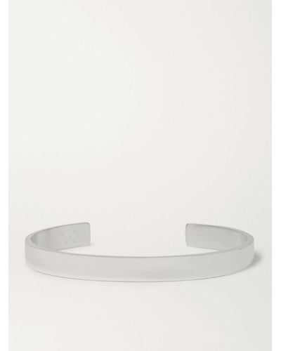 Le Gramme Le 21 Polished Sterling Silver Cuff - Metallic