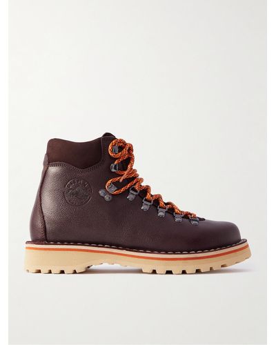 MR P. Diemme Roccia Vet Full-grain Leather Hiking Boots - Brown