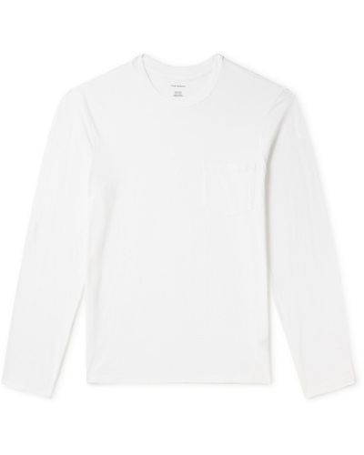 Club Monaco Williams Cotton-jersey T-shirt - White